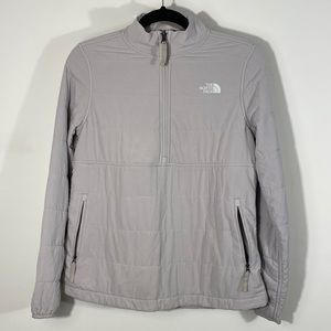 North Face Women’s 3/4 Zip Cream Pullover Jacket
